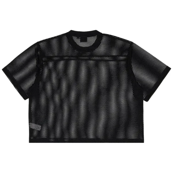 Stussy Sport Mesh Black Shirt Back