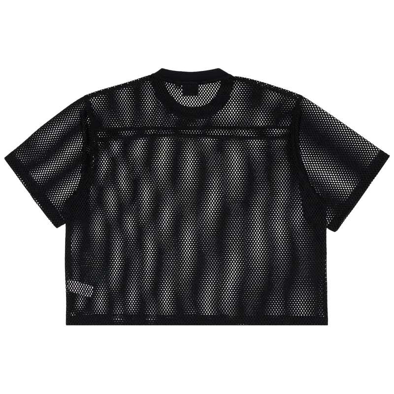 Stussy Sport Mesh Black Shirt Back