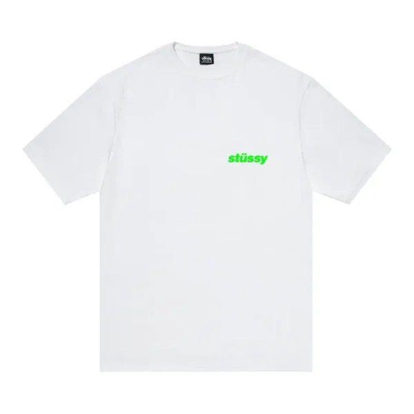 Stussy Stacked White Tee