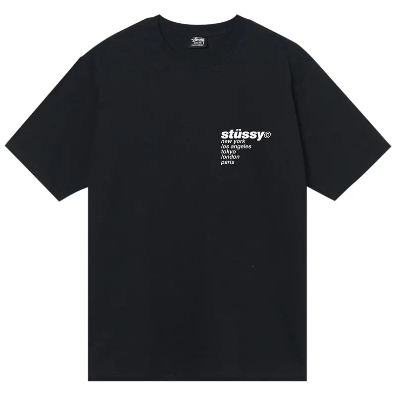 Stussy Strawberry Black Shirt