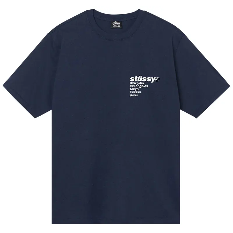 Stussy Strawberry Blue Shirt