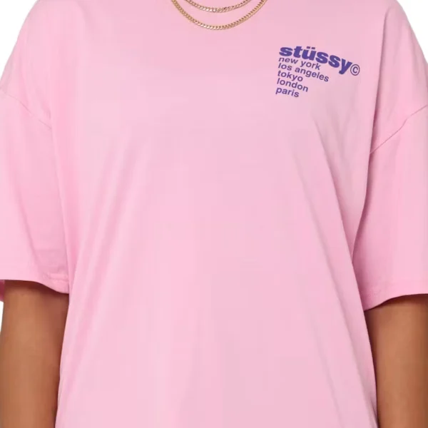 Stussy Strawberry Pink Tee