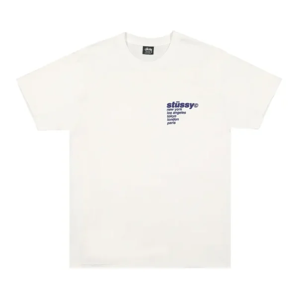 Stussy Strawberry White Shirt