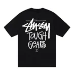 Stussy Tough Gear Black T-Shirt Back