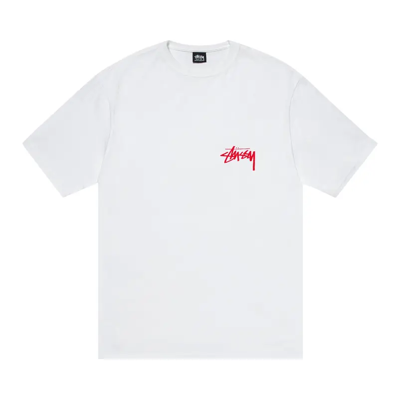Stussy Tough Skate White Shirt