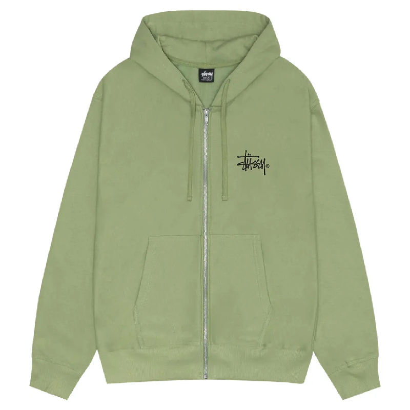 Stussy Venus Zip Up Moss Hoodie