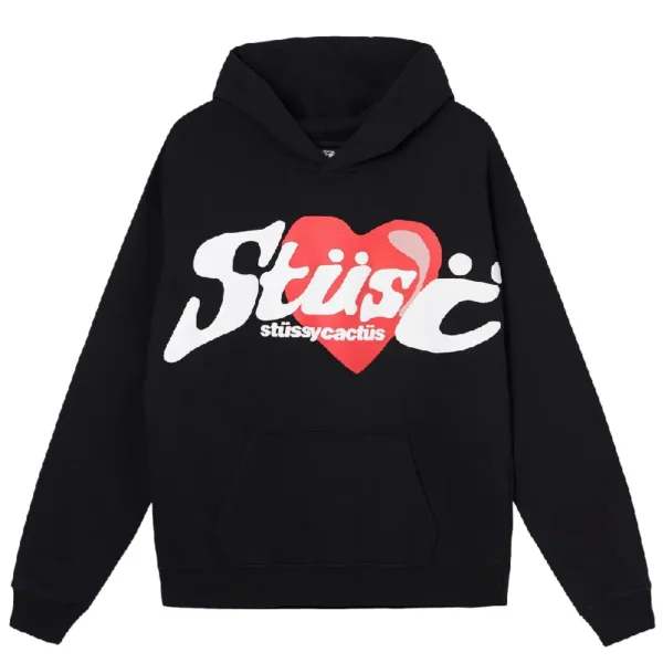 Stussy x Cpfm Heart Black Hoodie
