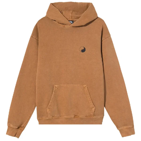 Stussy x Our Legacy Yin Yang Brown Hoodie