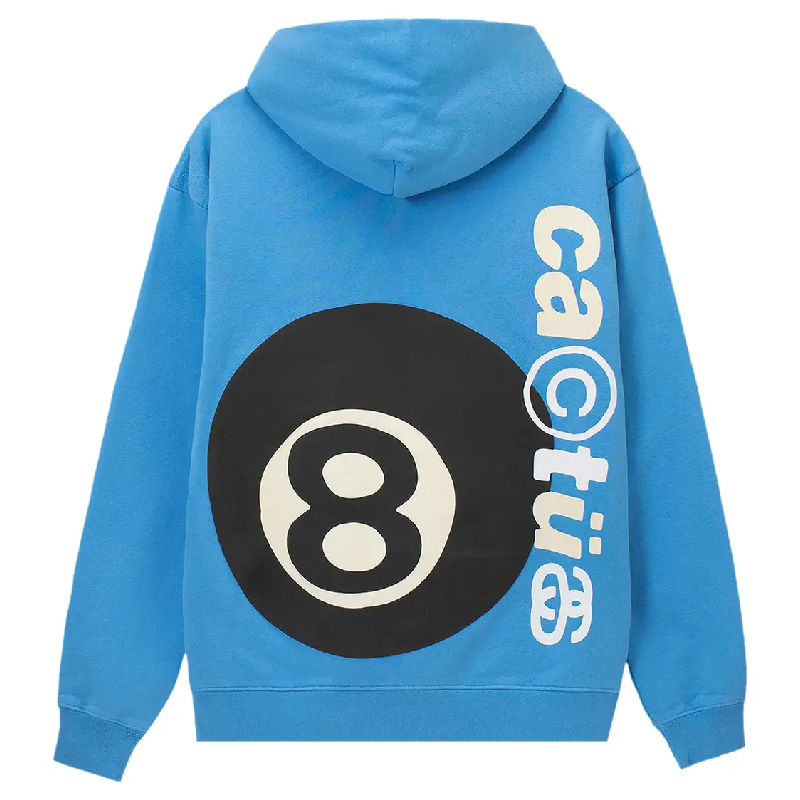 Stussy x cpfm 8 Ball Blue hoodie-back