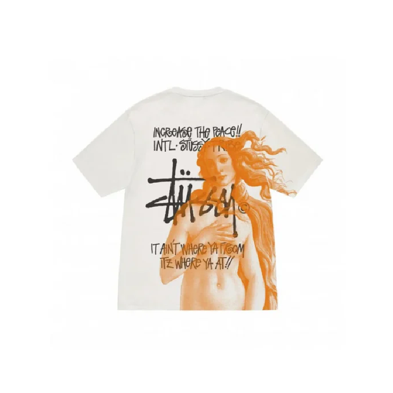 Stussy 1st Venus White T-Shirt Back