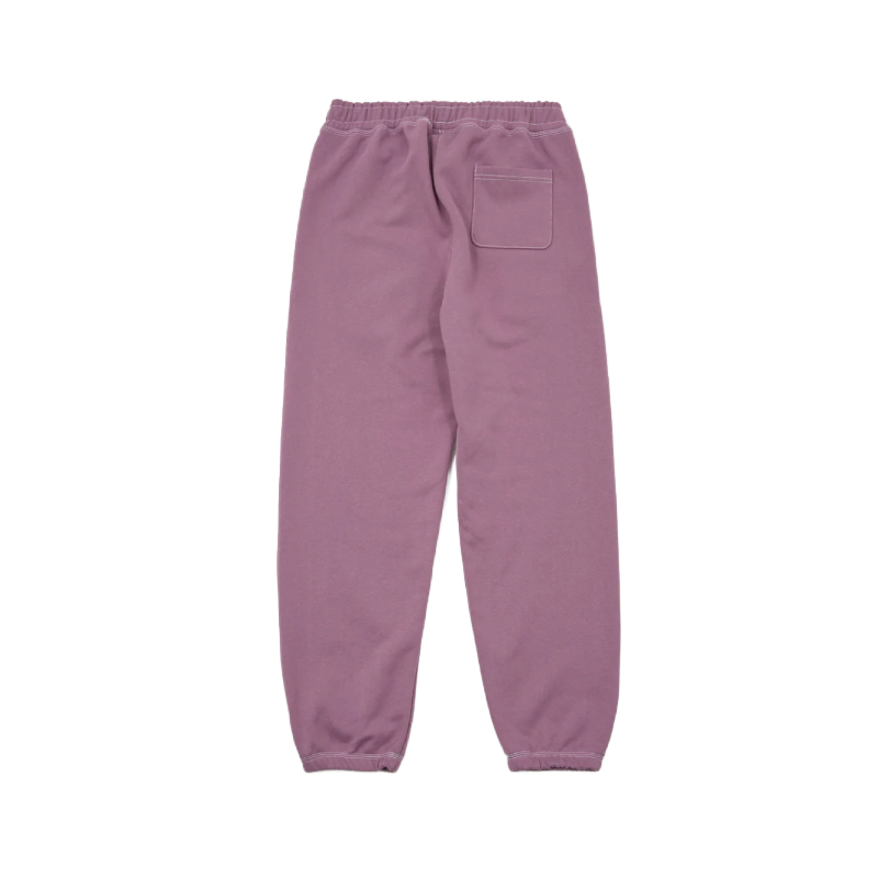 Stussy 8 Ball Fleece Purple Sweatpants-back