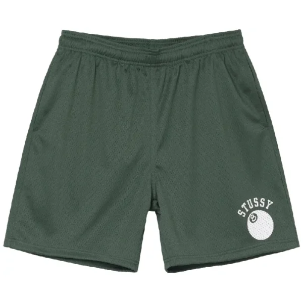 Stussy 8 Ball Mesh Green Shorts