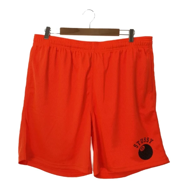 Stussy 8 Ball Mesh Red Shorts