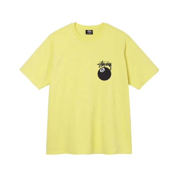 Stussy 8 Ball Yellow T-Shirt