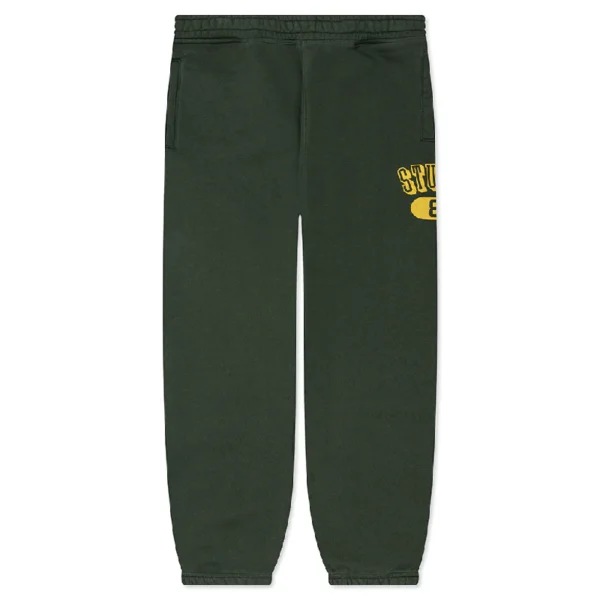 Stussy 80 Fleece Green Sweatpants