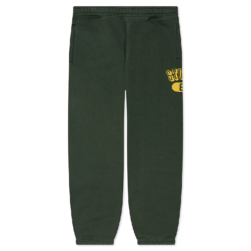 Stussy 80 Fleece Green Sweatpants