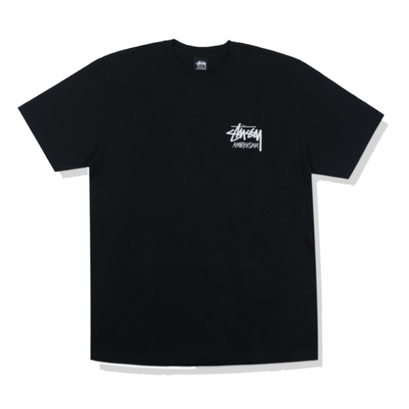 Stussy Amsterdam Black Tee