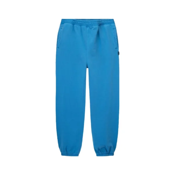 Stussy Applique Logo Blue Track Pants