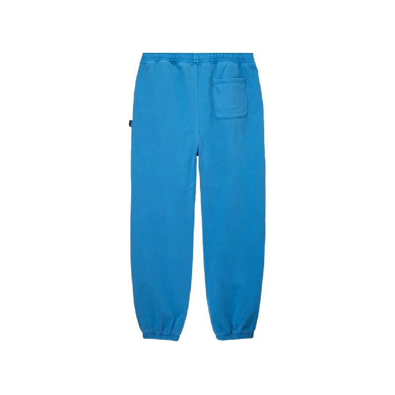 Stussy Applique Logo Blue Track Pants-back