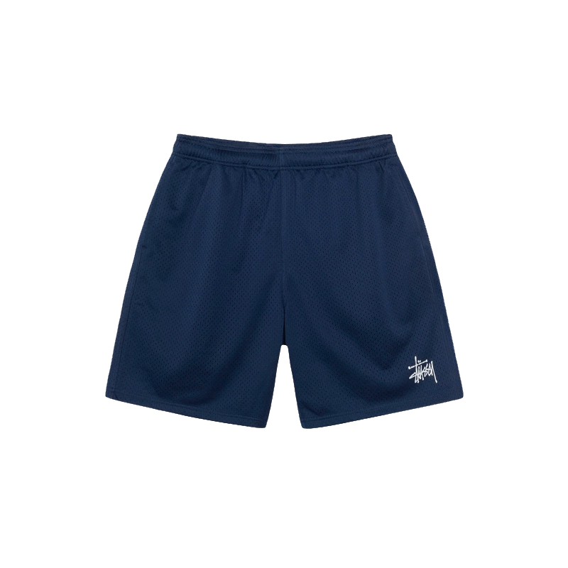 Stussy Basic Blue Mesh Shorts