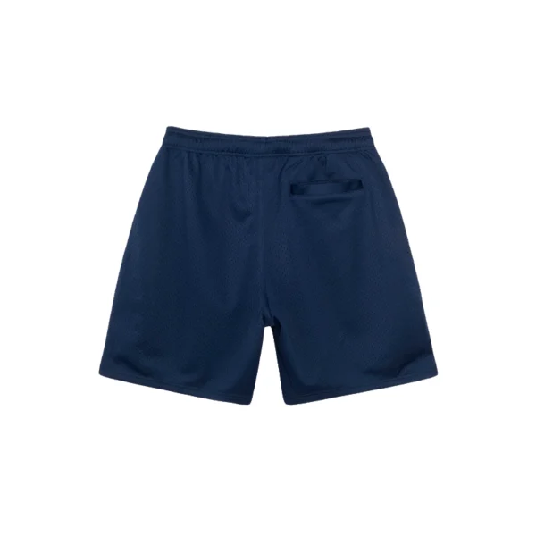 Stussy Basic Blue Mesh Shorts-back