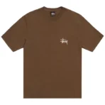 Stussy Basic Brown Tee