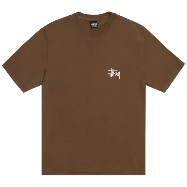 Stussy Basic Brown Tee