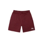 Stussy Basic Dark Red Mesh Shorts