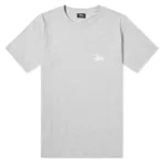Stussy Basic Grey Tee