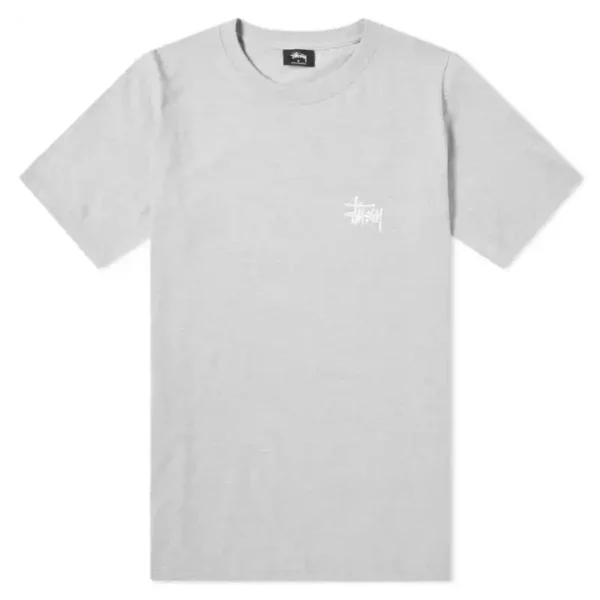 Stussy Basic Grey Tee