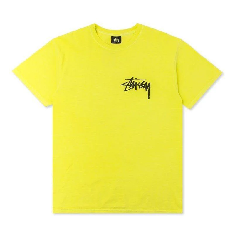 Stussy Basic Yellow T-Shirt