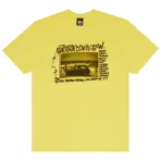 Stussy Beach Crew Yellow Tee
