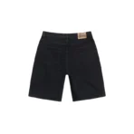 Stussy Big Ol Black Denim Shorts-back