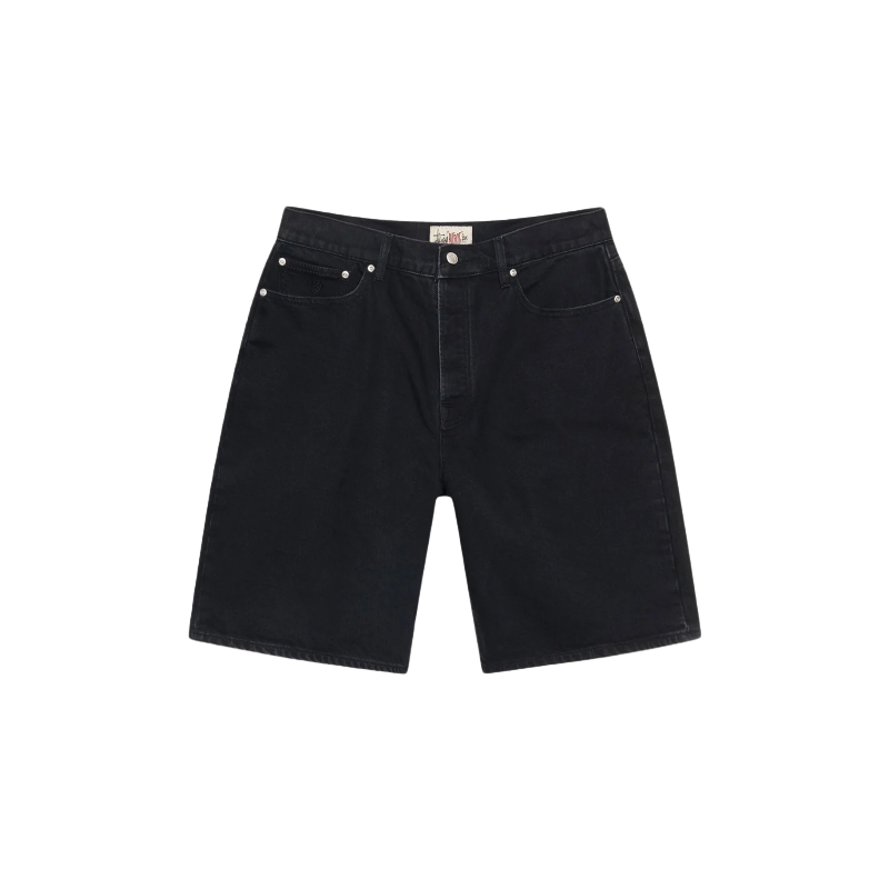 Stussy Big Ol Black Denim Shorts