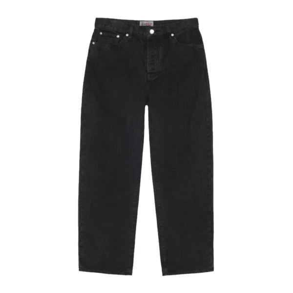Stussy Big Ol Canvas Needle Punch Black Pants