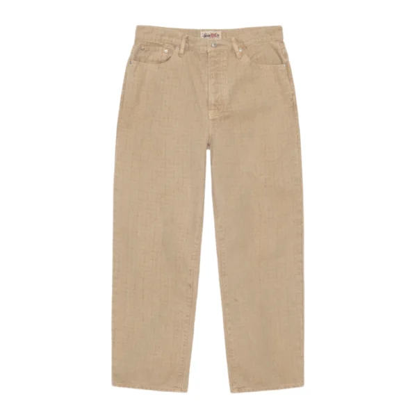 Stussy Big Ol Canvas Needle Punch Khaki Pants