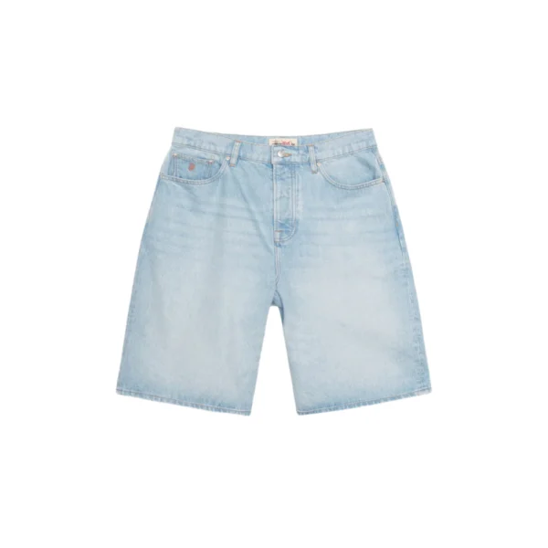 Stussy Big Ol Light Wash Denim Shorts