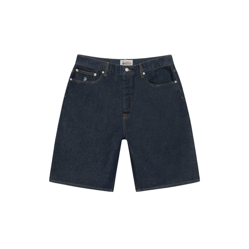 Stussy Big Ol Rinsed Indigo Denim Shorts