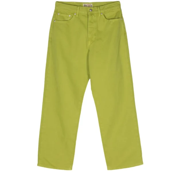 Stussy Big Ol Straight Leg Cactus Green Jeans