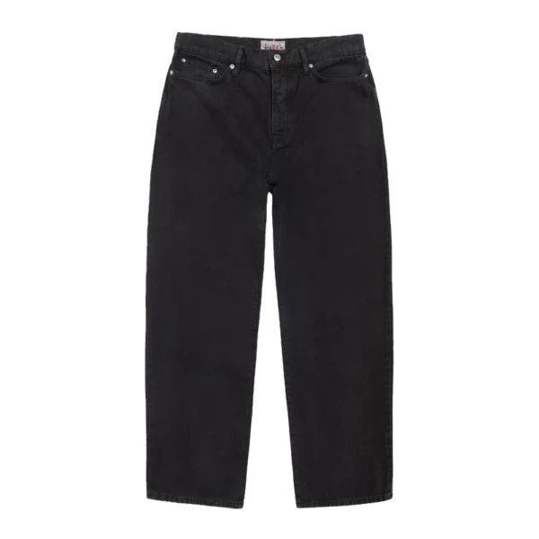 Stussy Big Ol Washed Canvas Black Pants