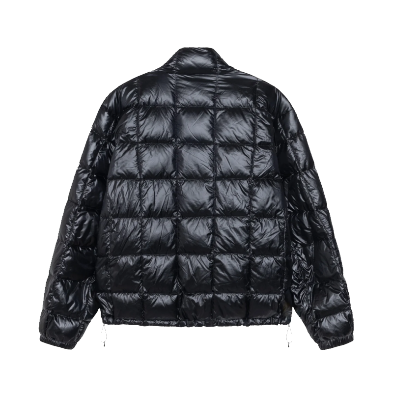 Stussy Black Midweight Puffer Jacket-back
