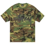 Stussy Black Stock Camo Shirt