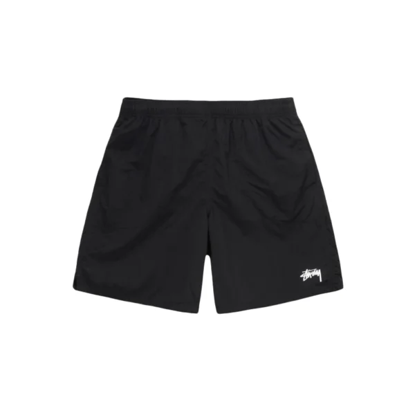 Stussy Black Stock Water Shorts