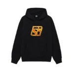 Stussy Blaze Black Pullover Hoodie