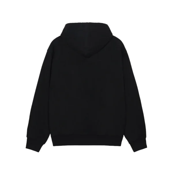 Stussy Blaze Black Pullover Hoodie-back