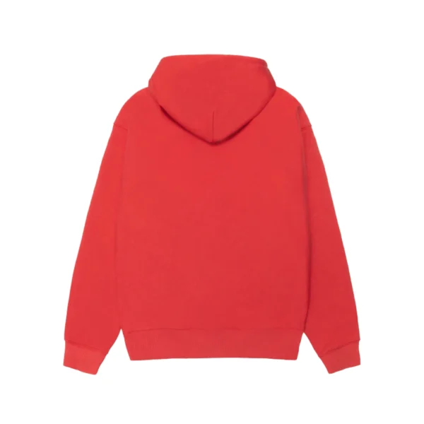Stussy Blaze Red Pullover Hoodie-back
