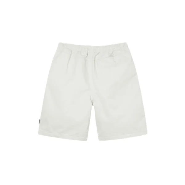 Stussy Bone Brushed Cotton Beach Shorts-back