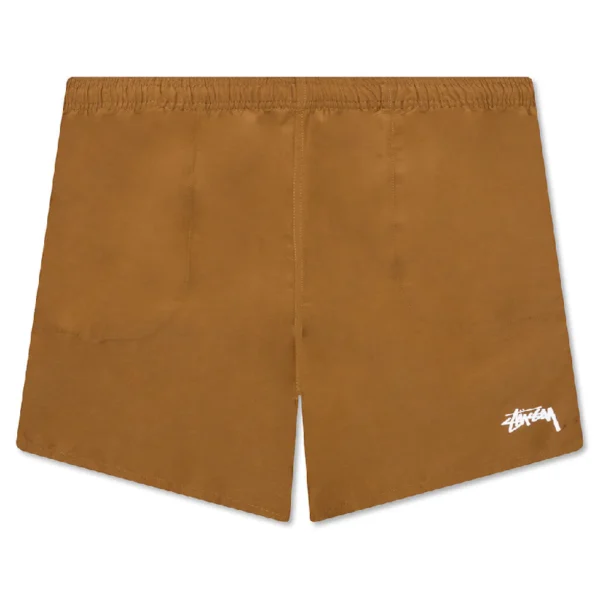 Stussy Brown Basic Water Shorts