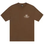 Stussy Built To Last Brown Tee