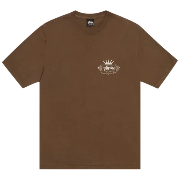 Stussy Built To Last Brown Tee